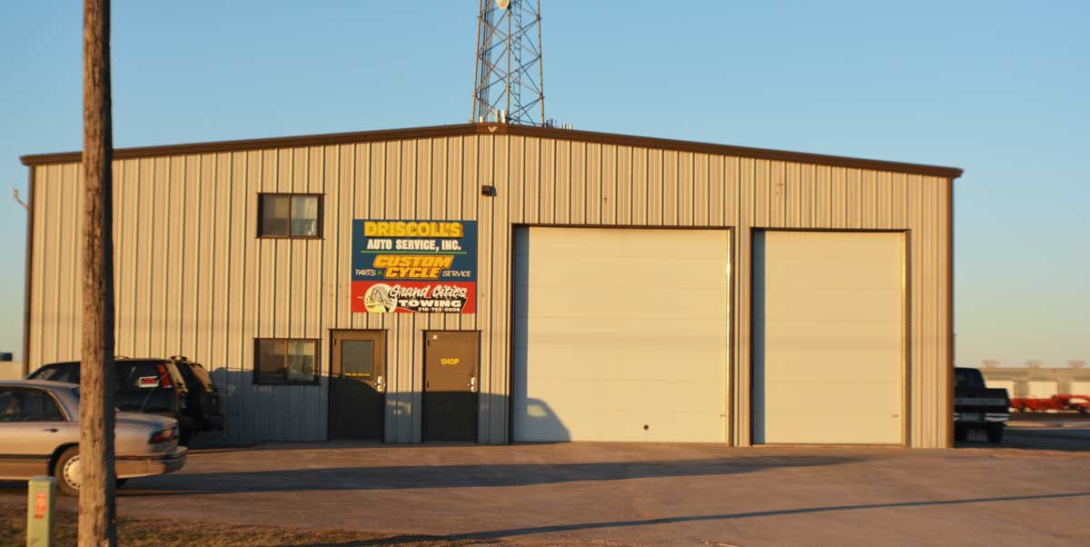 Driscoll's Auto Service shop building, East Grand Forks MN
